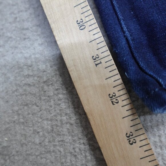 Railcar Jeans 32 x 33 Blue Raw White Line Selvedge Made in USA - Picture 3 of 13